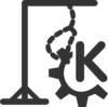 Hangman With Company Logo Clip Art